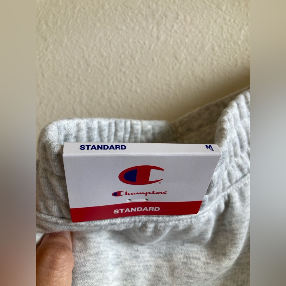 Champion Women’s Football Print Athletic Shorts Size M Gray NWT - Picture 10 of 10